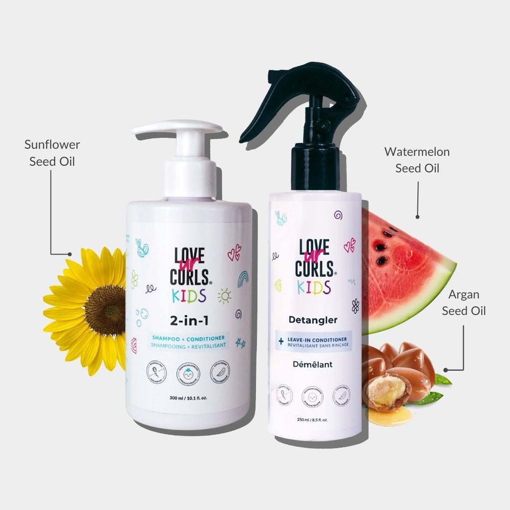 Lil' Curls Wash 'n Refresh Kit - Fragrance Free