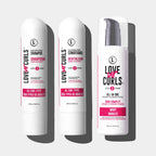 wavy 3 step system with shampoo conditioner and styler love ur curls lus brands