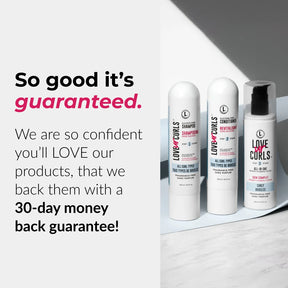 fragrance free 3 step system 30 day money back gurantee on curly fragrance free love ur curls lus brands