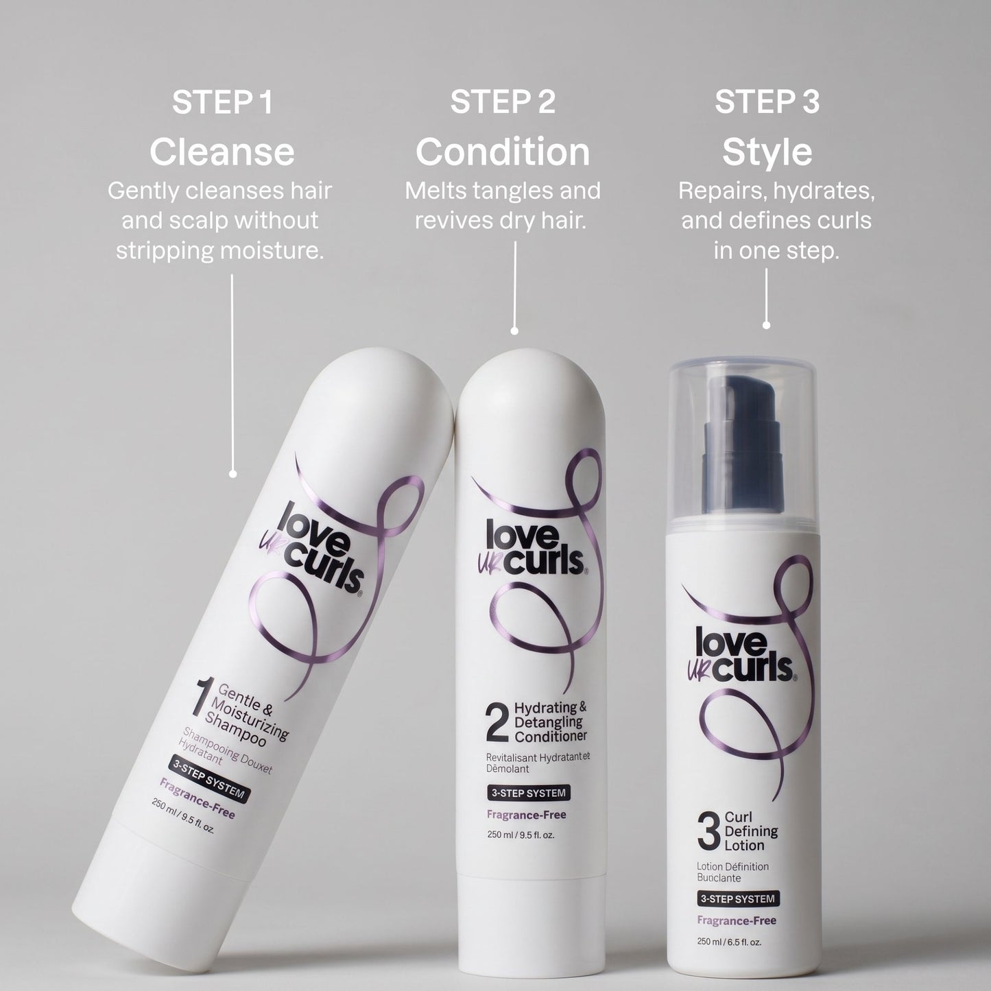 Fragrance-Free 3-Step System