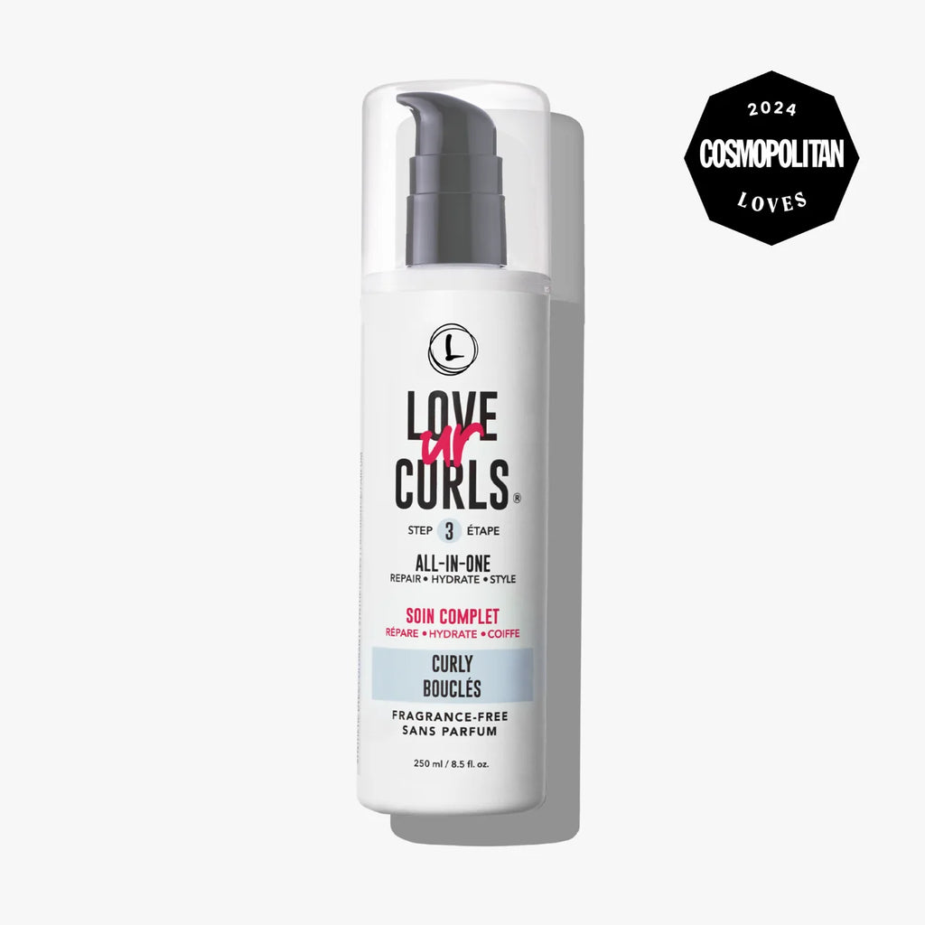 fragrance free 3 step system with cosmopolitan 2024 badge with just the styler 
