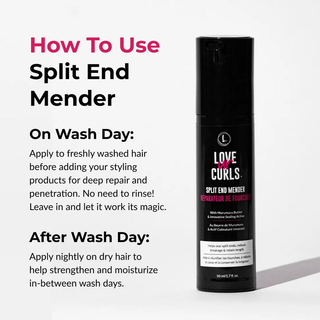 Mender Split End Mender - Powerful Leave-In Treatment | Love Ur Curls® – LUS ...