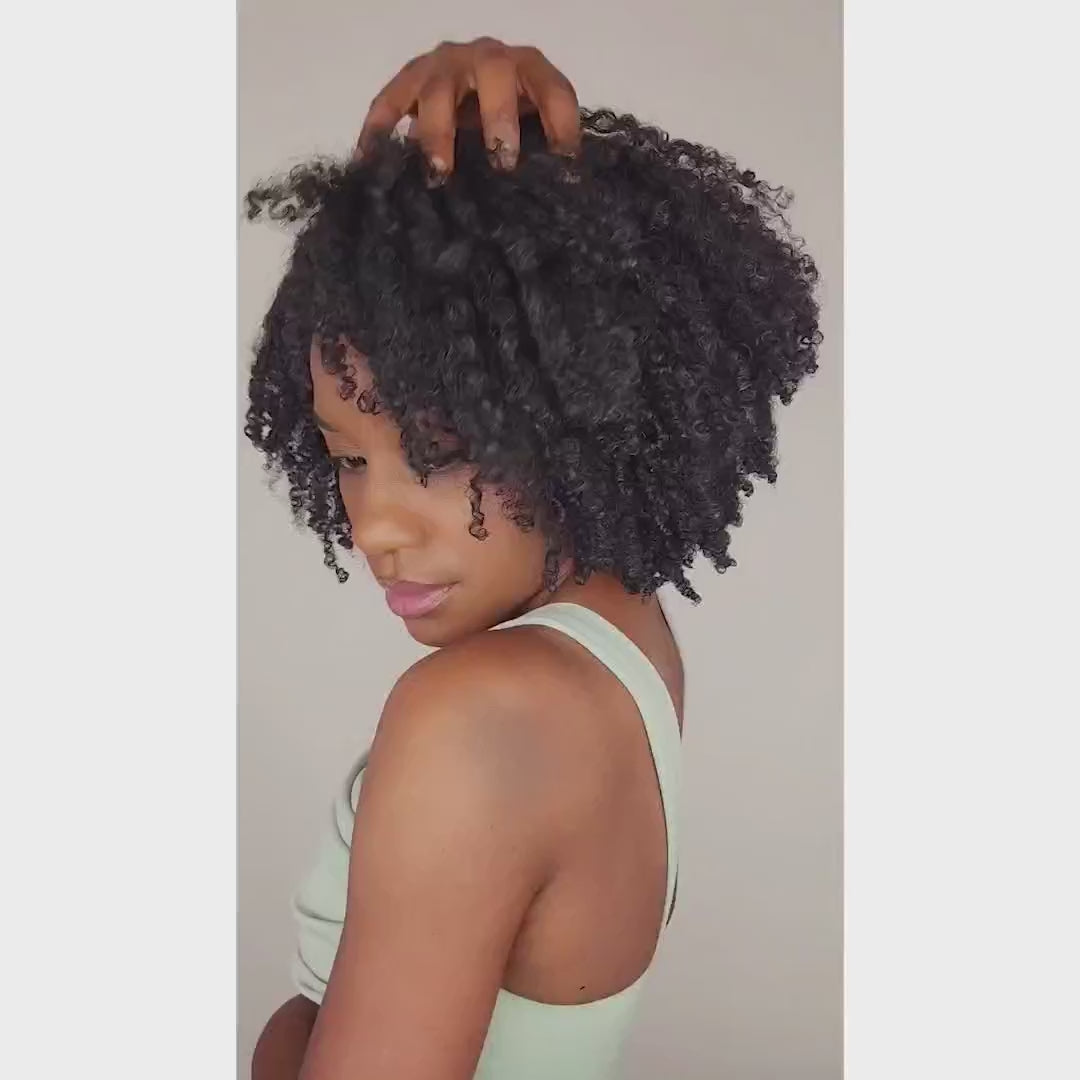 model using the kinky coil 3 step system lus brand love ur curls video